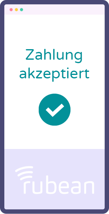 Kontaktlose Zahlungsannahme jederzeit und überall über dein Smartphone.